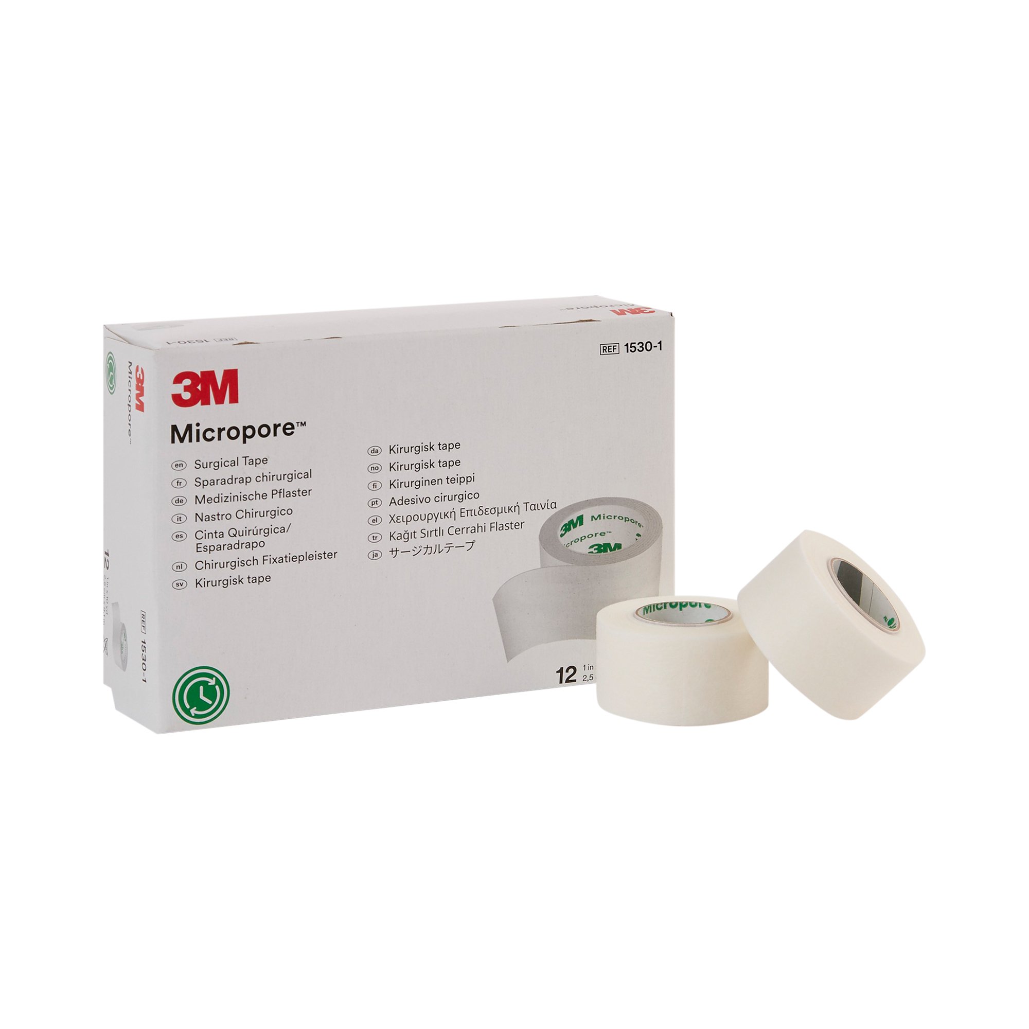 3M Micropore Paper Medical Tape, 1 Inch x 10 Yard, White MK 5767