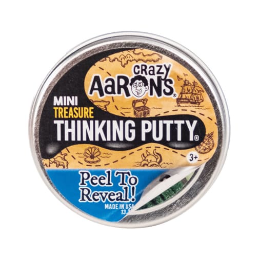 Crazy Aaron's Treasure Surprise Thinking Putty Small Tin (Assorted)
