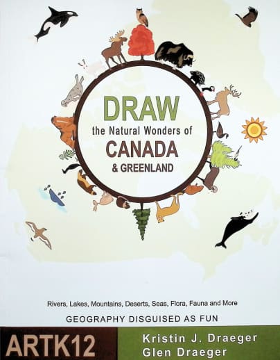 ArtK12 Draw the Natural Wonders of Canada and Greenland