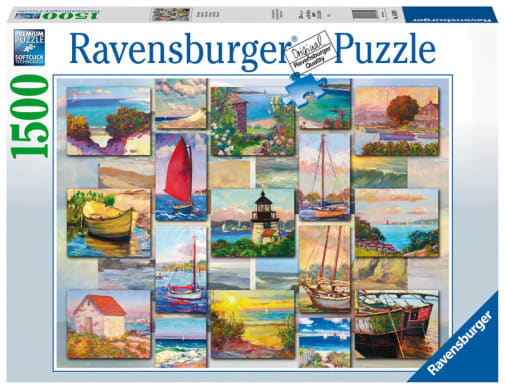 Ravensburger Coastal Collage Puzzle (1500 piece)