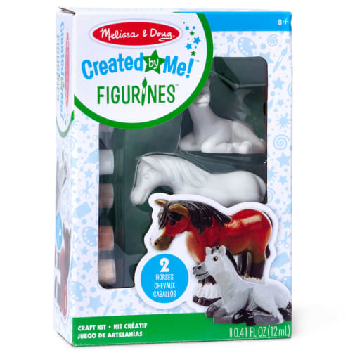 Melissa & Doug Decorate-Your-Own Horse Figurines