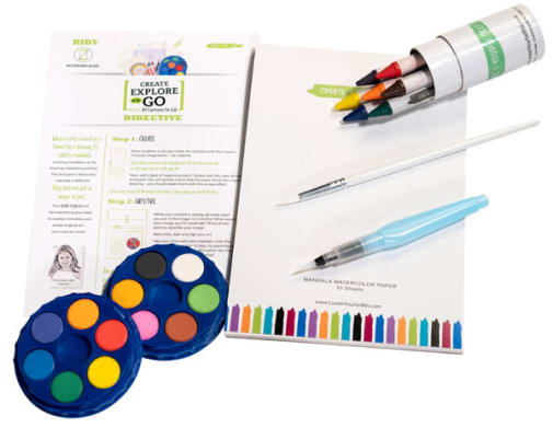 DIY Art Experience for Kids (Create Explore Go)