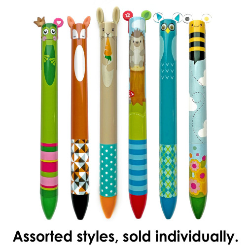 Woodland 2 Color Click Pen (assorted style)