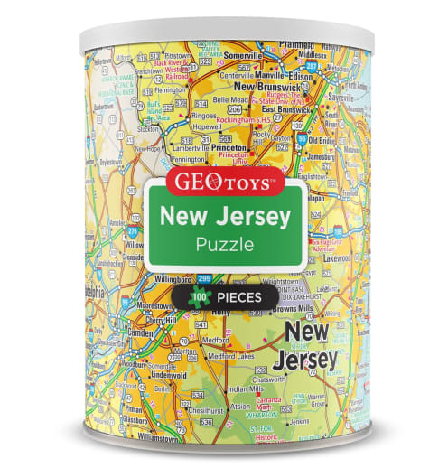 New Jersey Mini Puzzle - 100 pieces