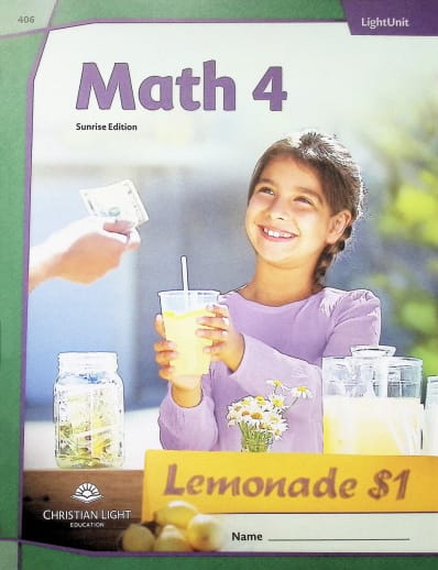 Mathematics LightUnit 406 Sunrise Edition