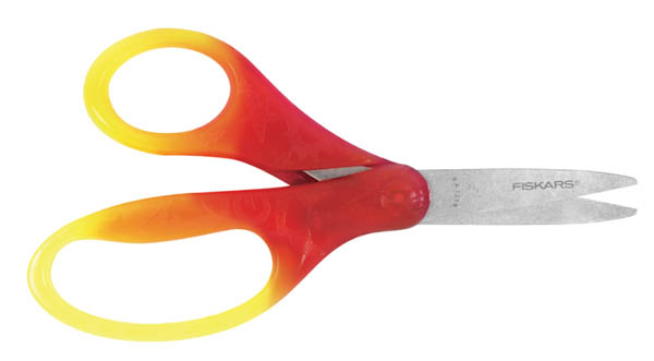 Fiskars Color Change Kids Scissors, 5 Inches, Blunt Tip