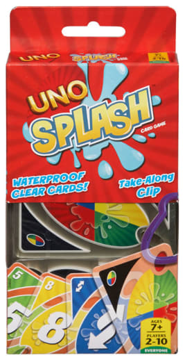 UNO Splash Waterproof Card Game