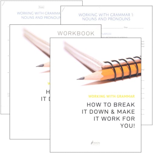 Working with Grammar: How to Break it Down & Make it Work for You! Set (Book & Workbook)