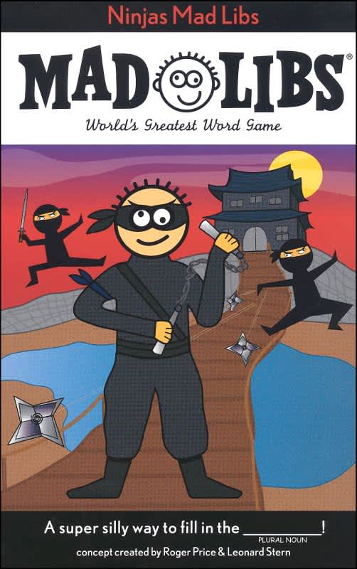 Ninjas Mad Libs