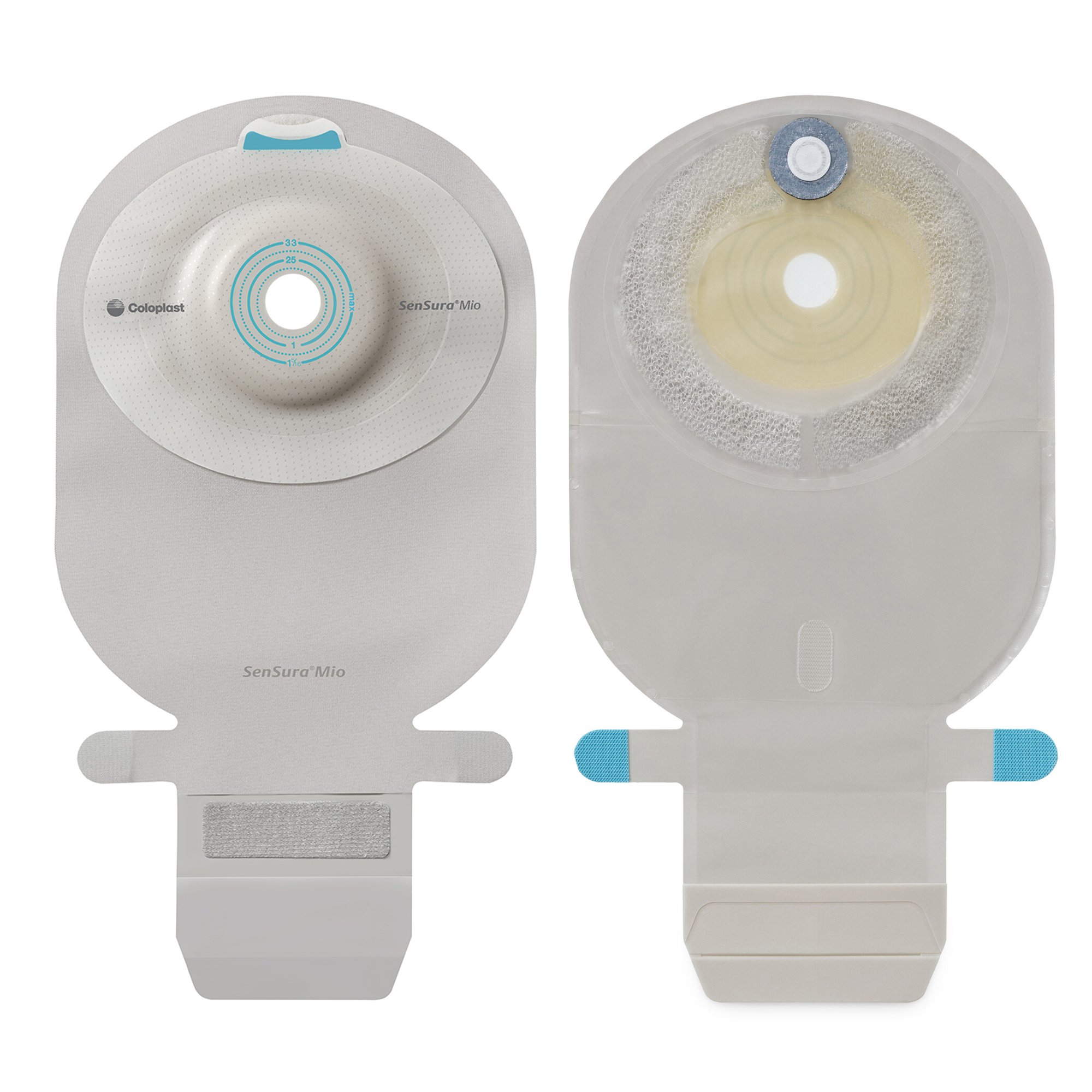 SenSura Mio Convex Light 1-Piece Transparent Ostomy Pouch, 28 mm Stoma MK 1006180
