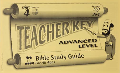 Advanced Teacher Key for Lessons 339-364