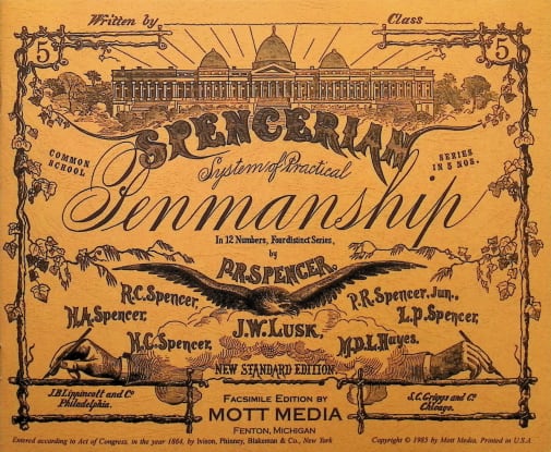 Spencerian Penmanship Copy Book 5