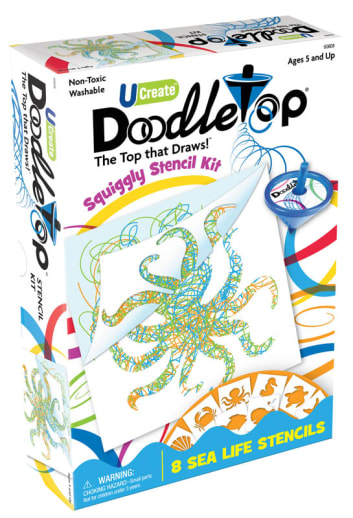 Doodletop Sea Life Stencil Kit