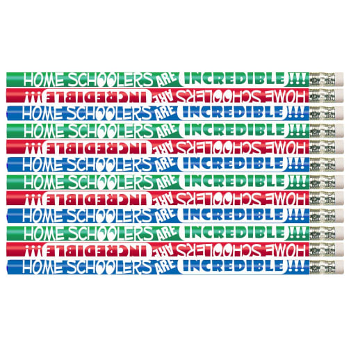 Homeschoolers Are Incredible Pencils (Dozen)