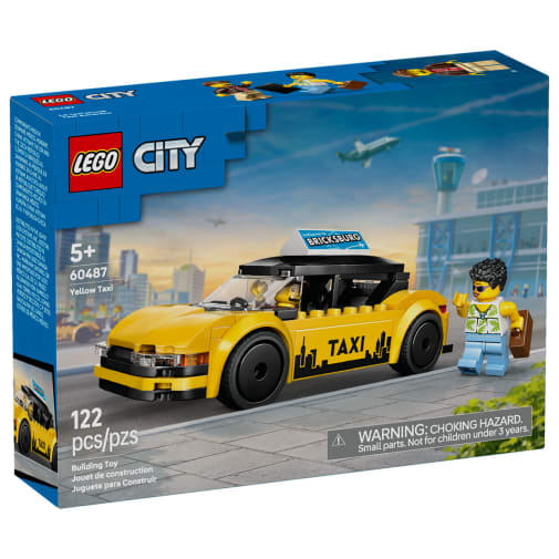 LEGO City Great Vehicles Yellow Taxi (60487)