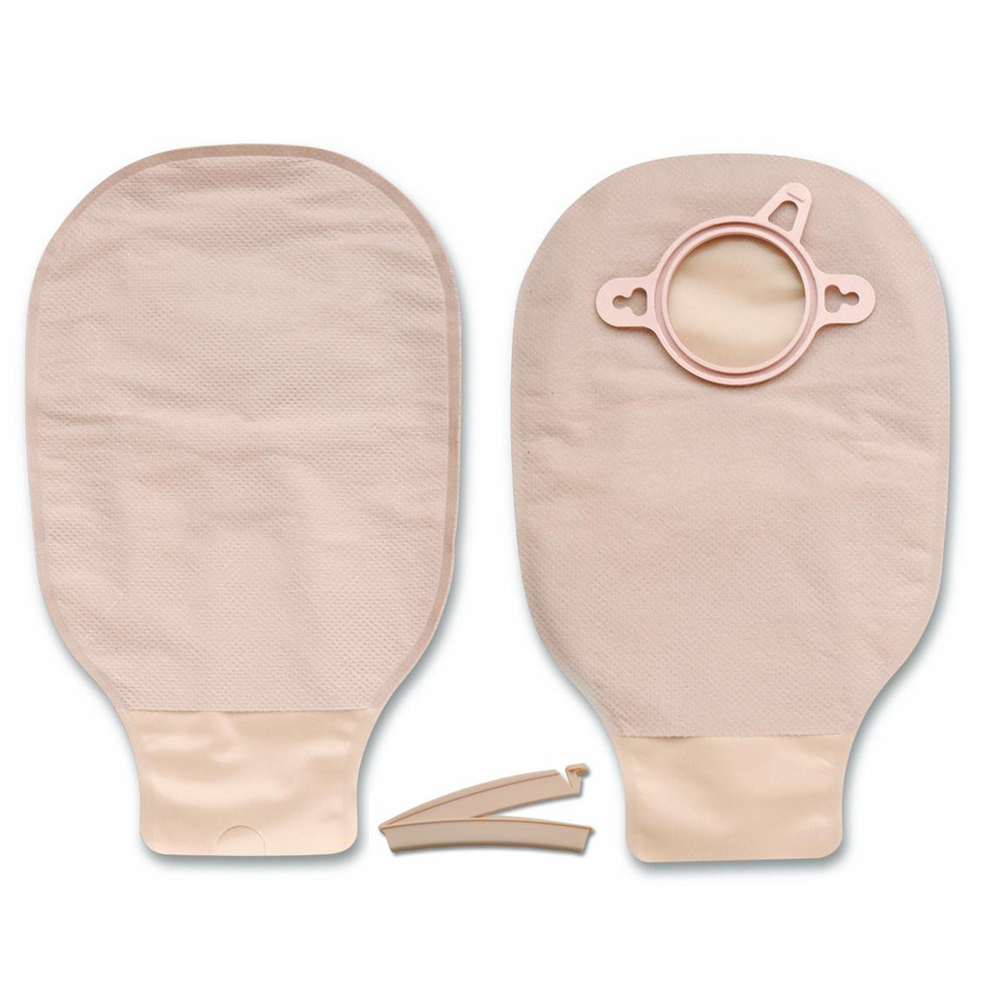 New Image 18203 Beige Colostomy Pouch, Pre-cut to Fit 57 mm Stomas, Red Match MK 474520