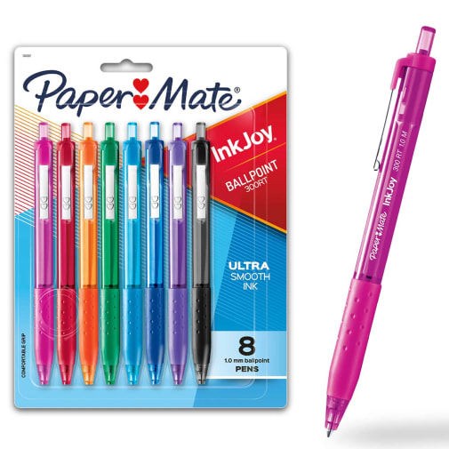 Paper Mate InkJoy Ball Point Pens (assorted colors)