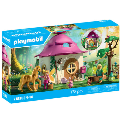 Cozy Fairy Home with Golden Unicorn (Princess Magic)