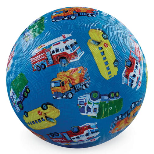 Crocodile Creek City Vehicles Playground Ball - 5 inch