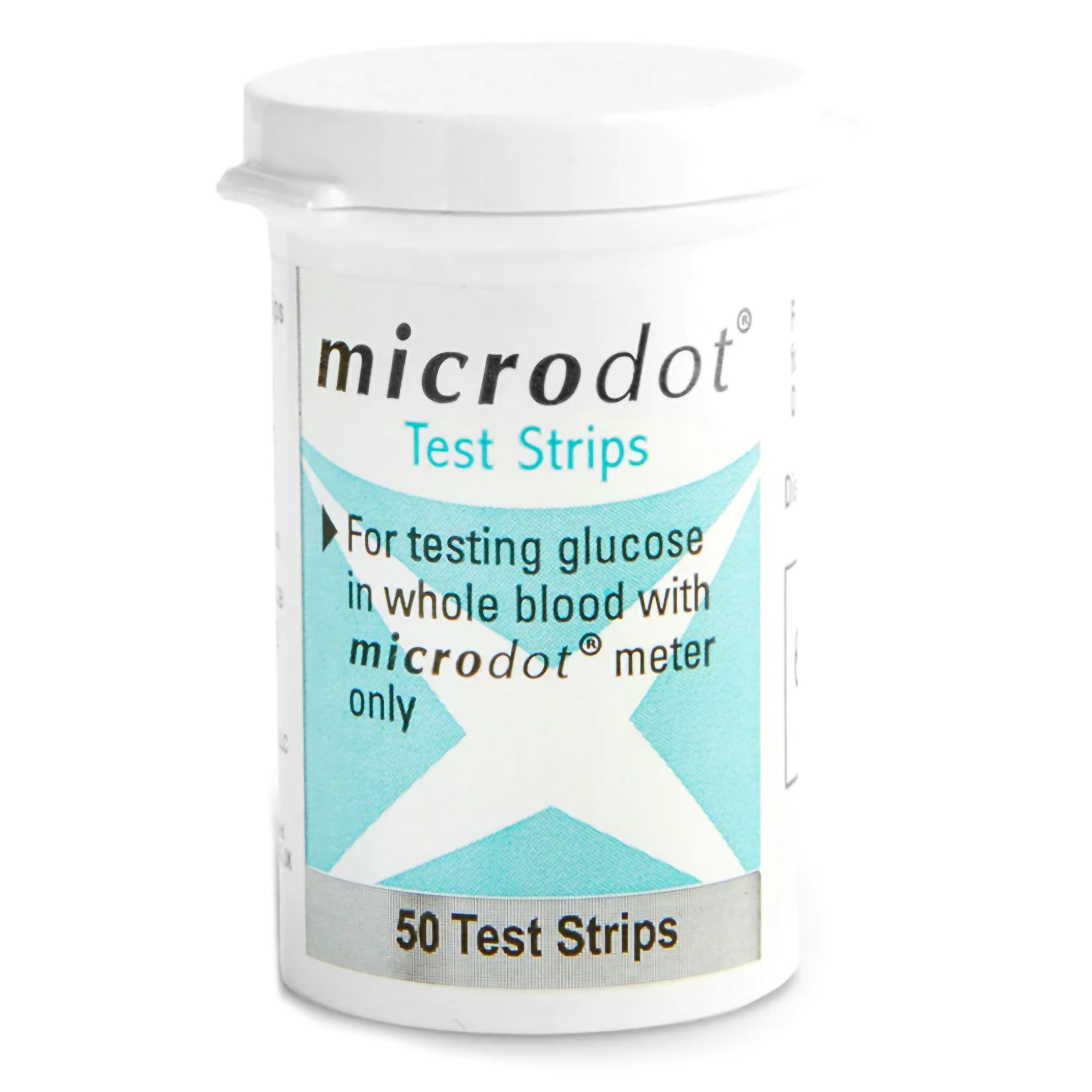 microdot Blood Glucose Test Strips MK 843655