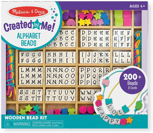 Melissa & Doug Created by Me! Alphabet Wooden Bead Kit