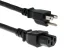 AC Power Cord, 5-15P to C15, 14 AWG, 6ft
