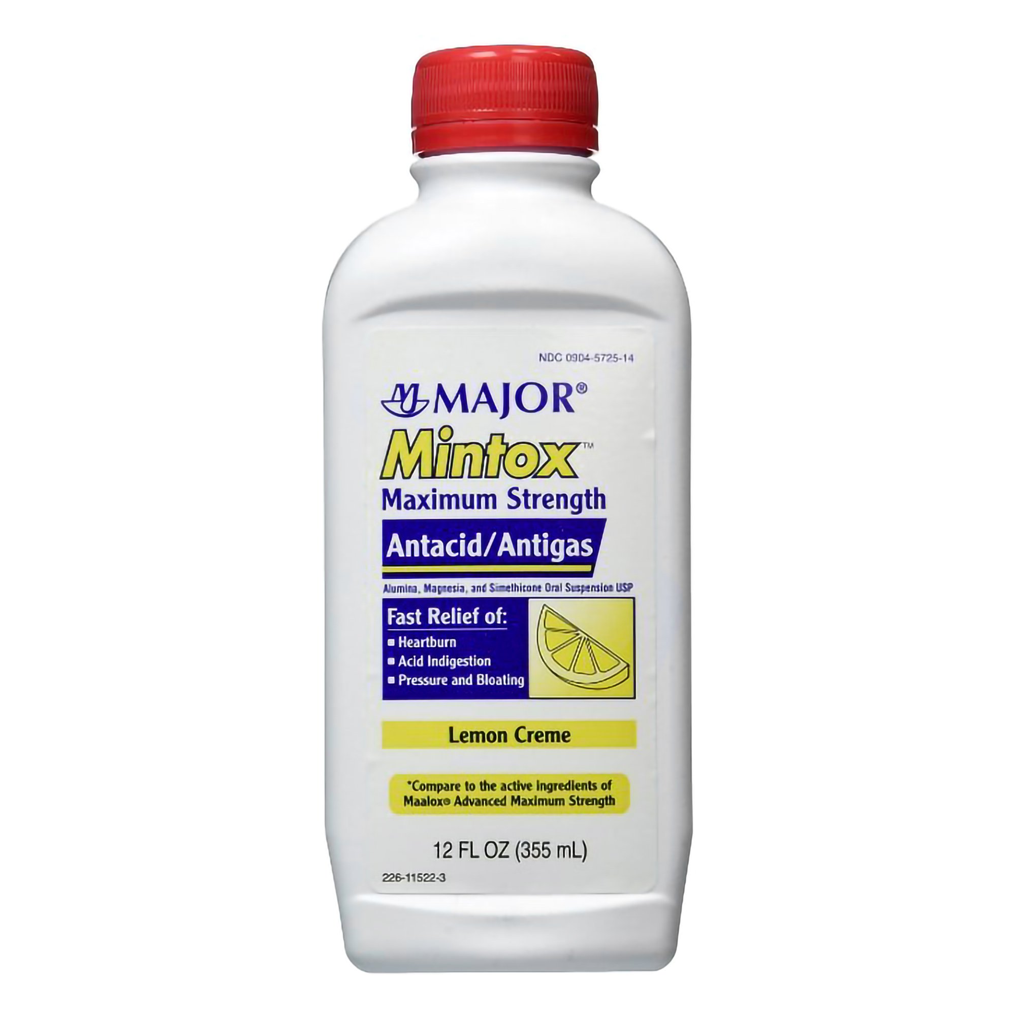 Mintox Aluminum Hydroxide / Magnesium Hydroxide / Simethicone Antacid MK 852659