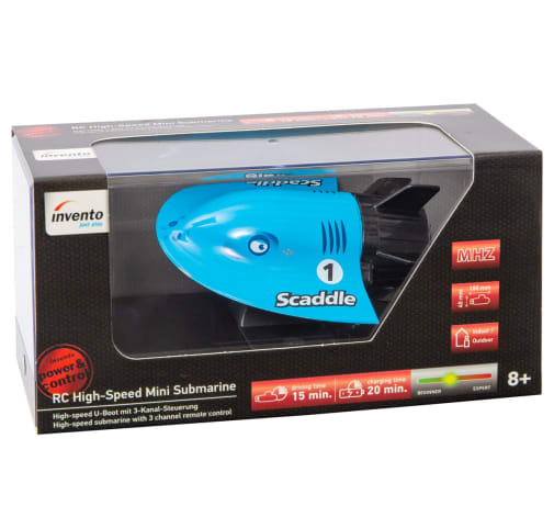RC High-Speed Mini Shark Submarine (assorted colors)