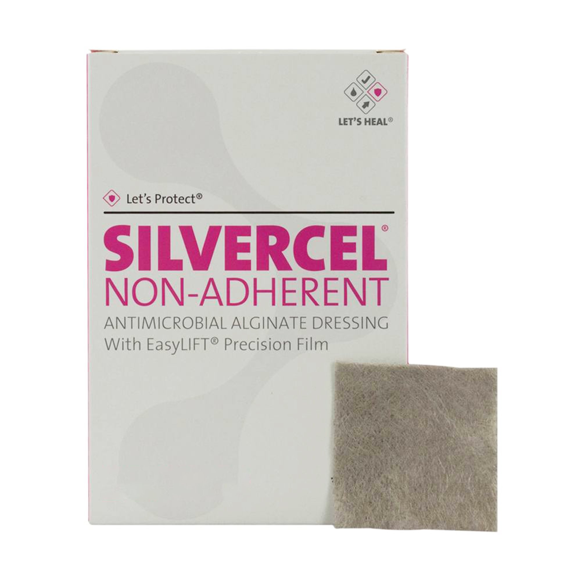 3M Silvercel Alginate Dressing with Silver, 4 x 8 Inch MK 865329