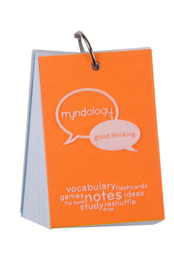 Study Cards Ringed - Large (White)