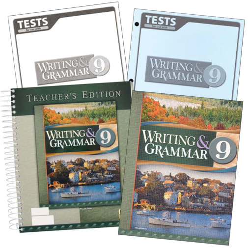 BJU Press Writing/Grammar 9 Home School Kit 3rd Edition