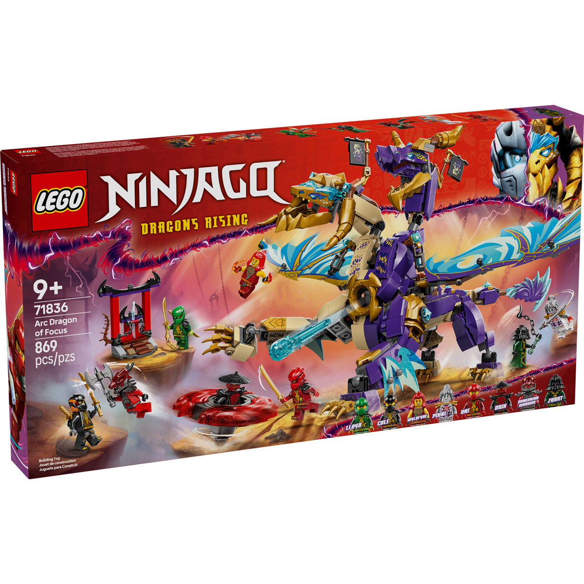 ともニャンФωФ LEGO Ninjago Arc Dragon of Focus (71836)