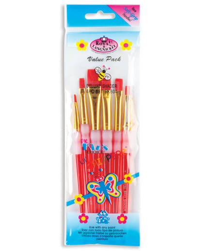 Royal & Langnickel Big Kid's Choice Deluxe Shader Paint Brush Set