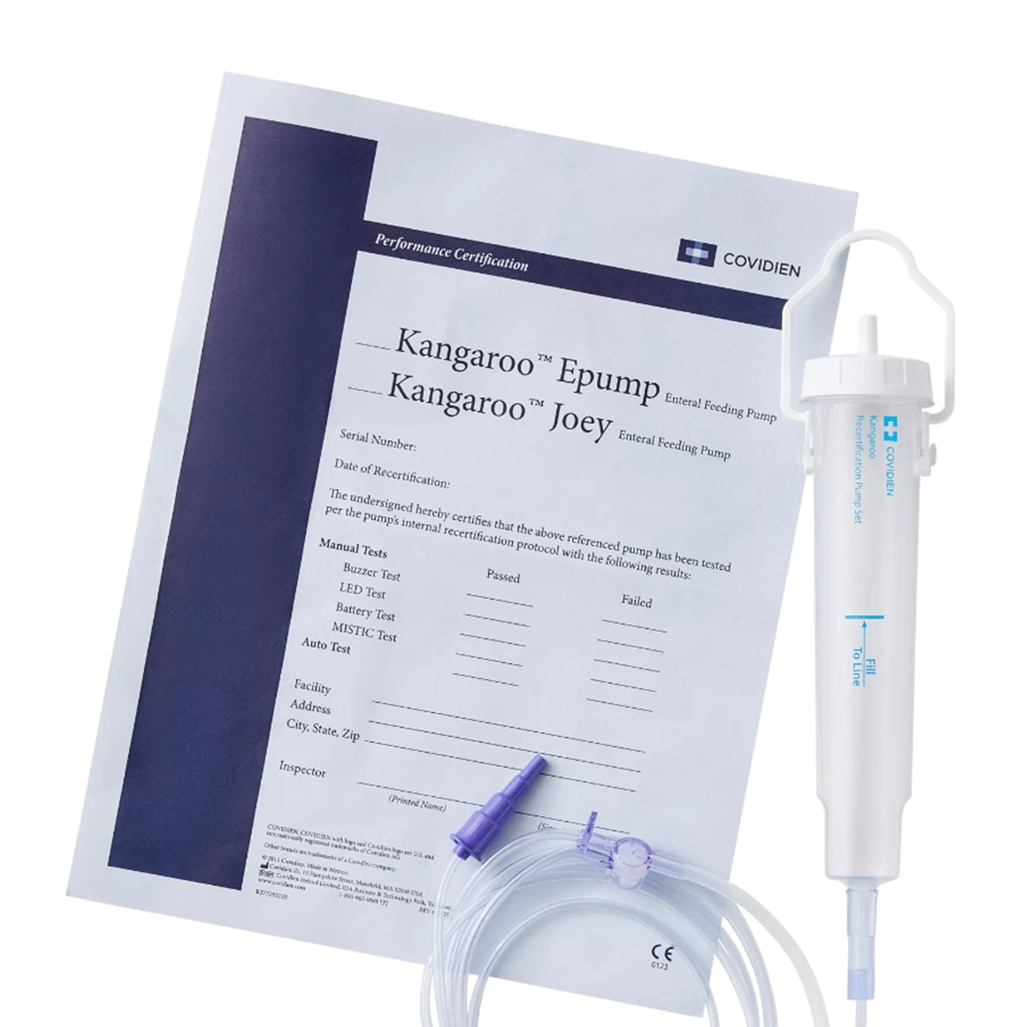 Kangaroo ePump Enteral Feeding Pump Burette Recertification Set, 100 mL MK 502179