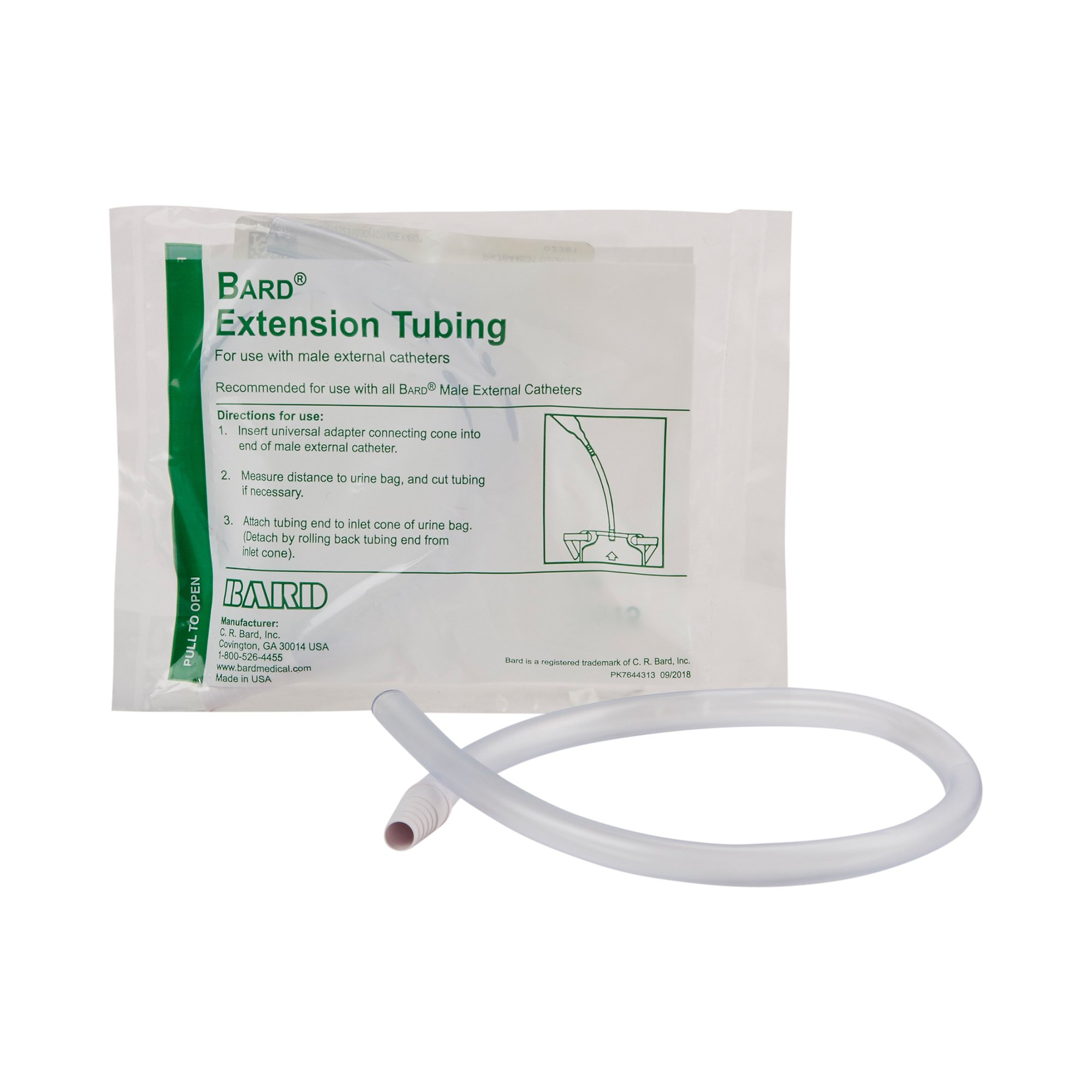 Bard Tube, Leg Bag Extension, Nonsterile MK 166618