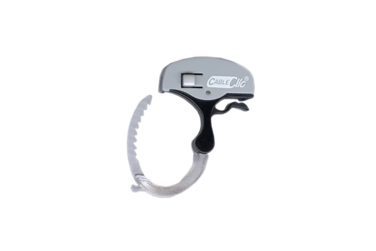 Mini Cable Clic® Cable Management Tool, Cable Capacity 5/8 to 1 inch, Gray, Package of 15