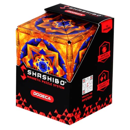Shashibo Magnetic Puzzle Cube - DODECA Atlantis (makes 100+ shapes)