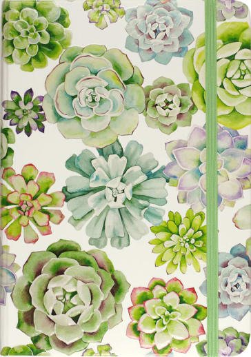 Succulent Garden Small Format Journal
