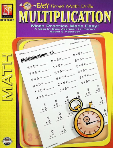 Multiplication (Easy Timed Math Drills)