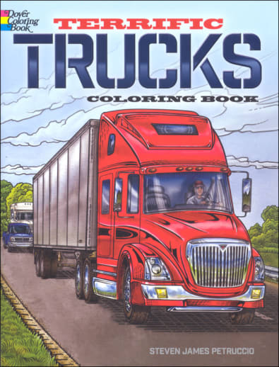 Terrific Trucks Coloring Book
