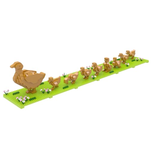 Mini Building Blocks: Boston Ducklings (707 pieces)