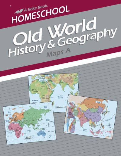 Abeka Old World History and Geography Maps A (15 Maps)
