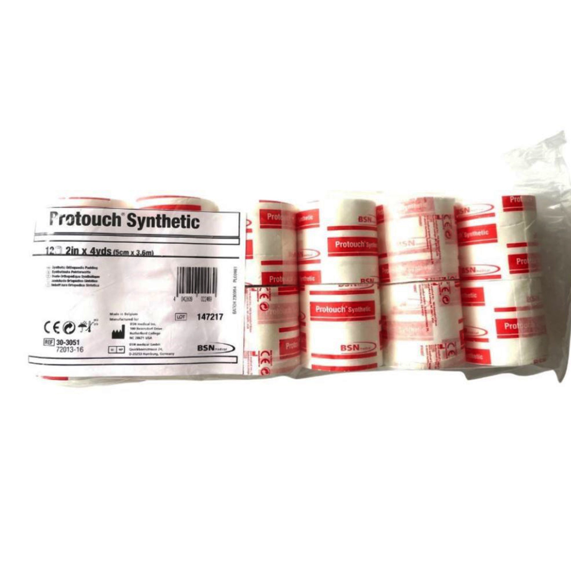 Protouch Synthetic White Undercast Cast Padding, 2 Inch x 4 Yard MK 364110