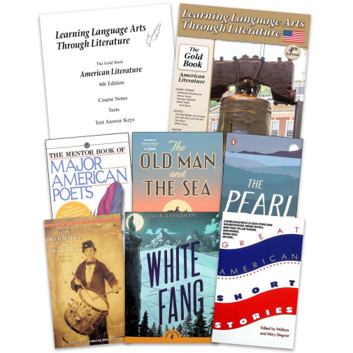 Learning Language Arts Through Literature Gold American Literature 4th Edition Complete Package
