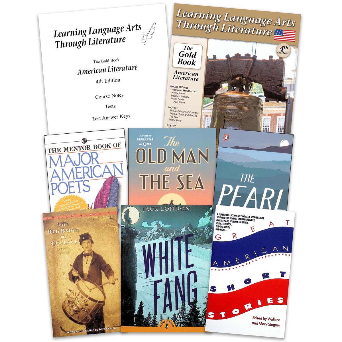 Learning Language Arts Through Literature Gold American Literature 4th Edition Complete Package