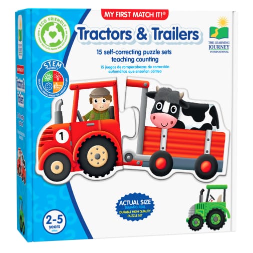 My First Match It! Tractor & Trailers