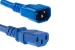 AC Power Cord, C13 to C14, 18 AWG, 8ft, Blue