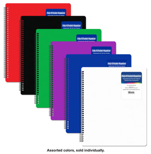 Poly 8-Pocket Organizer