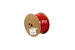 1000FT 14AWG/2C Solid Shielded Fire Alarm FPLR Bare Copper Cable Red