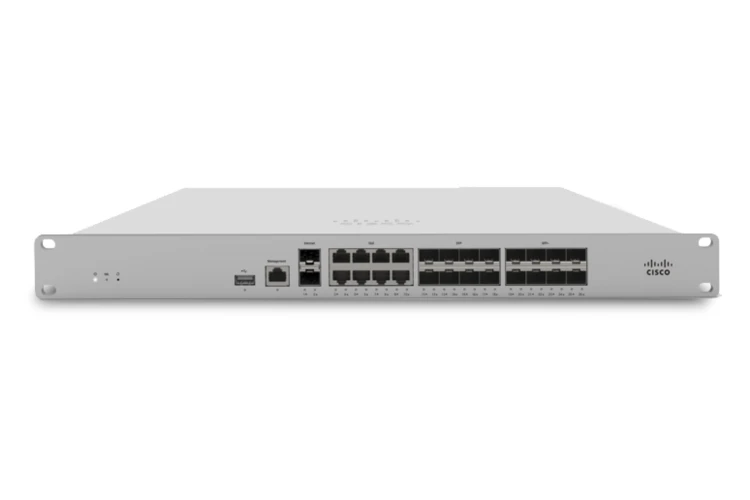 Cisco Meraki MX250 SD-WAN Security Appliance, Unclaimed, Refurbished, MX250-HW